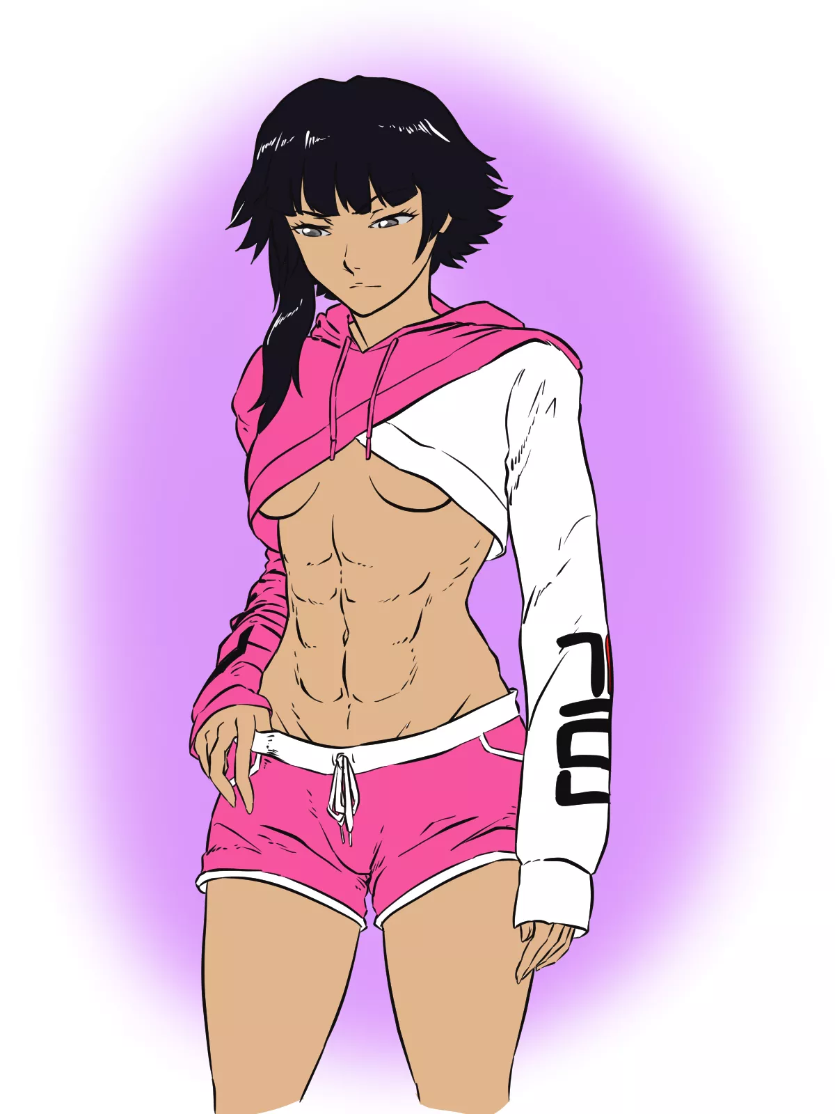 Soi Fon In The Fila Meme Hoodie (cviperfan) [Bleach]