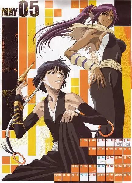 Soi Fon & Yoruichi Ringing Out May With A Bang (Tite Kubo) [Bleach]