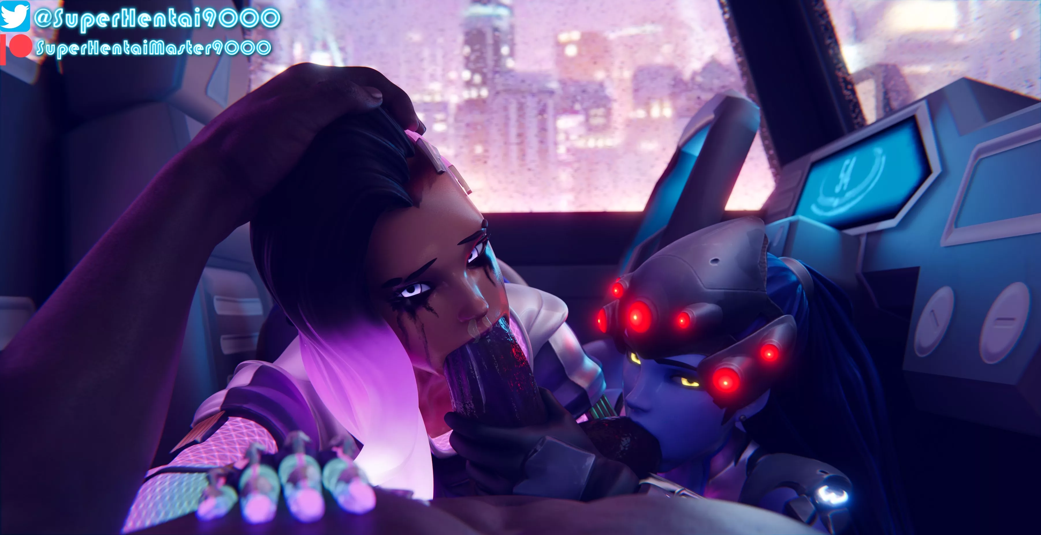 Sombra & Widowmaker (SuperHentai9000)