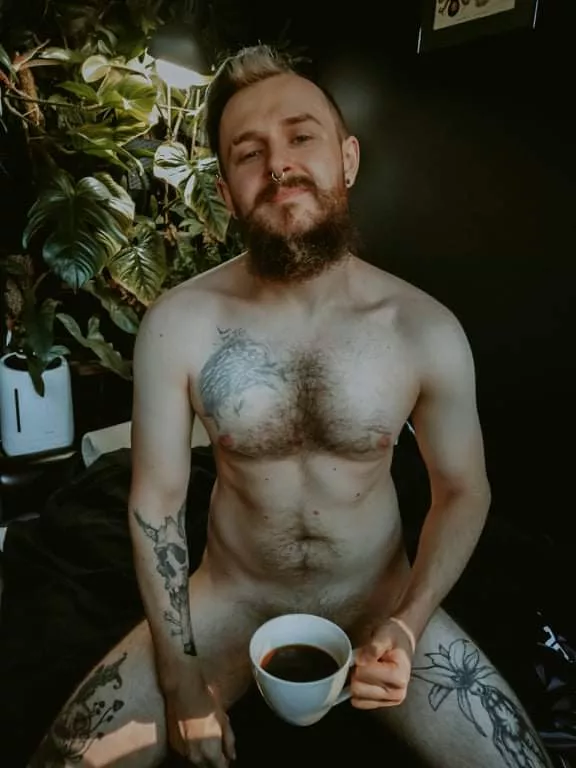 Some coffee before sexy time 😉