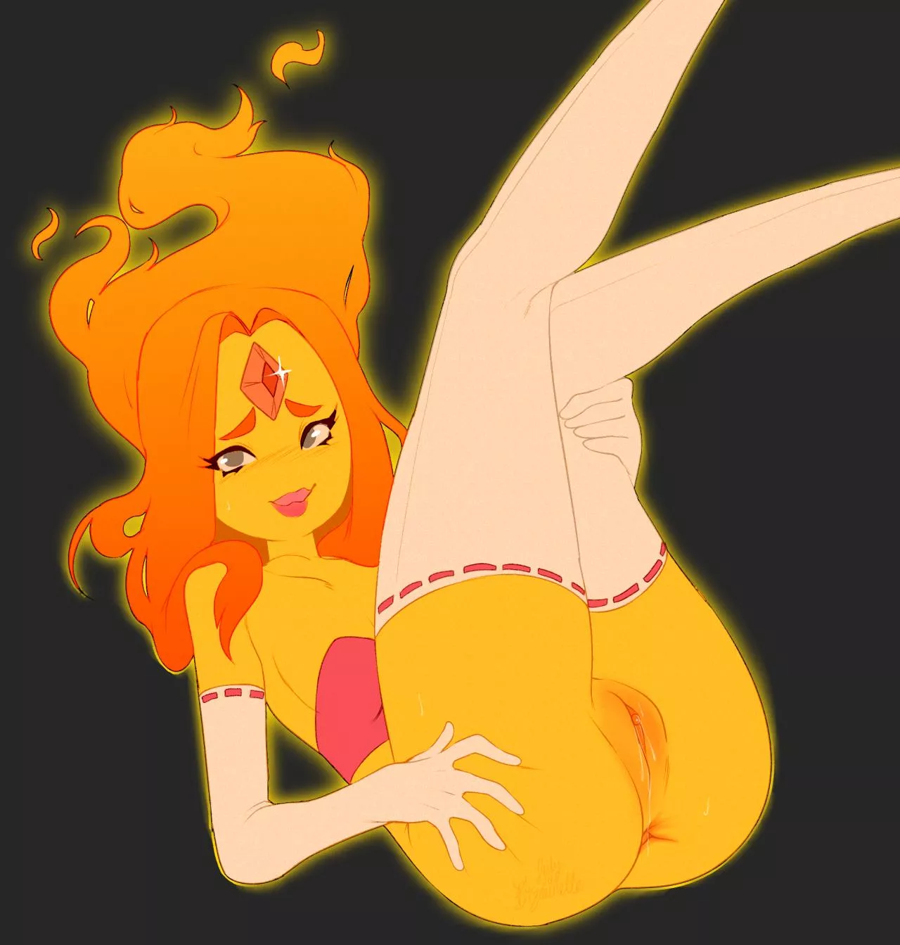 Some juicy Flame Princess booty (MahmaPuu)