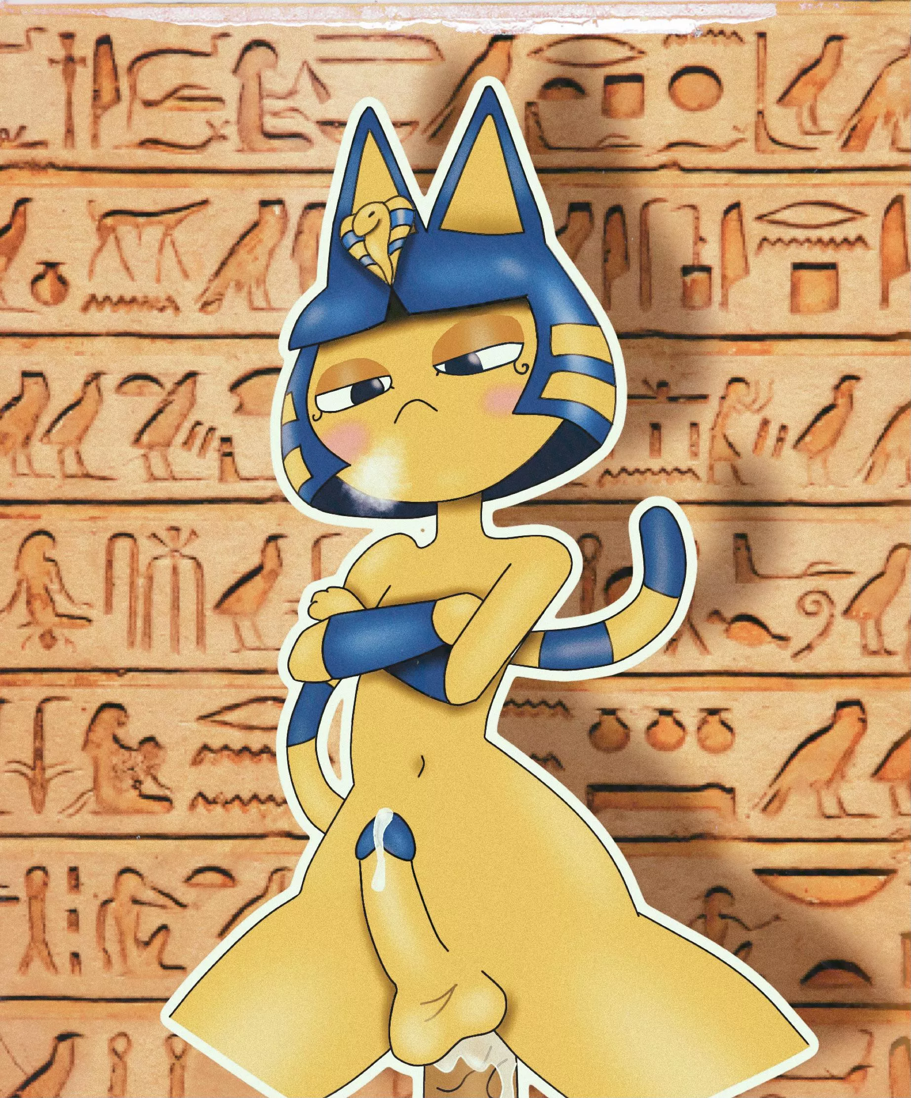 Some male ankha (Ankh) Iâ€™m a degenerate I know~