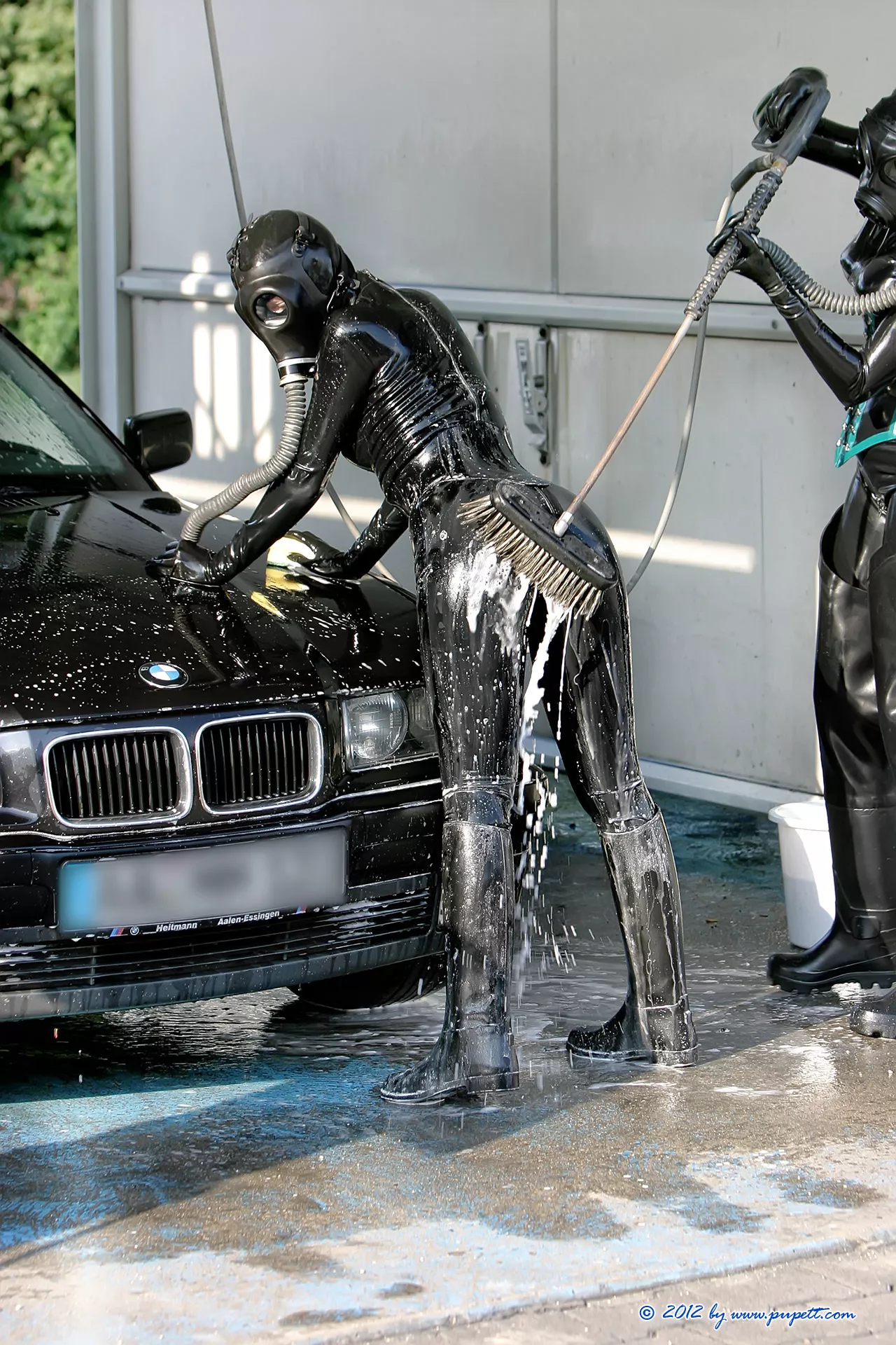 Someone said latex and car washes go well together? [album in comments]