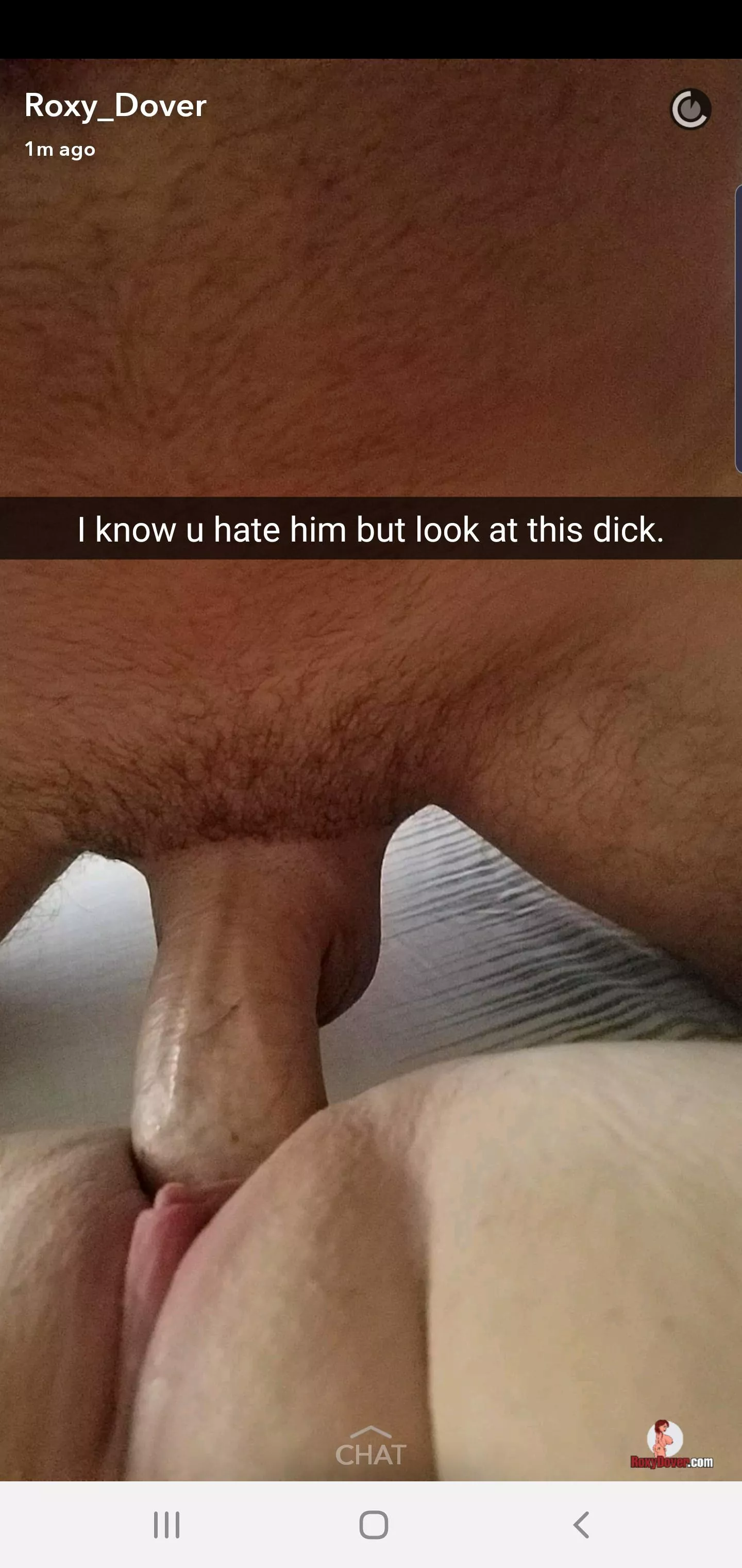 Sometimes its all about the dick.