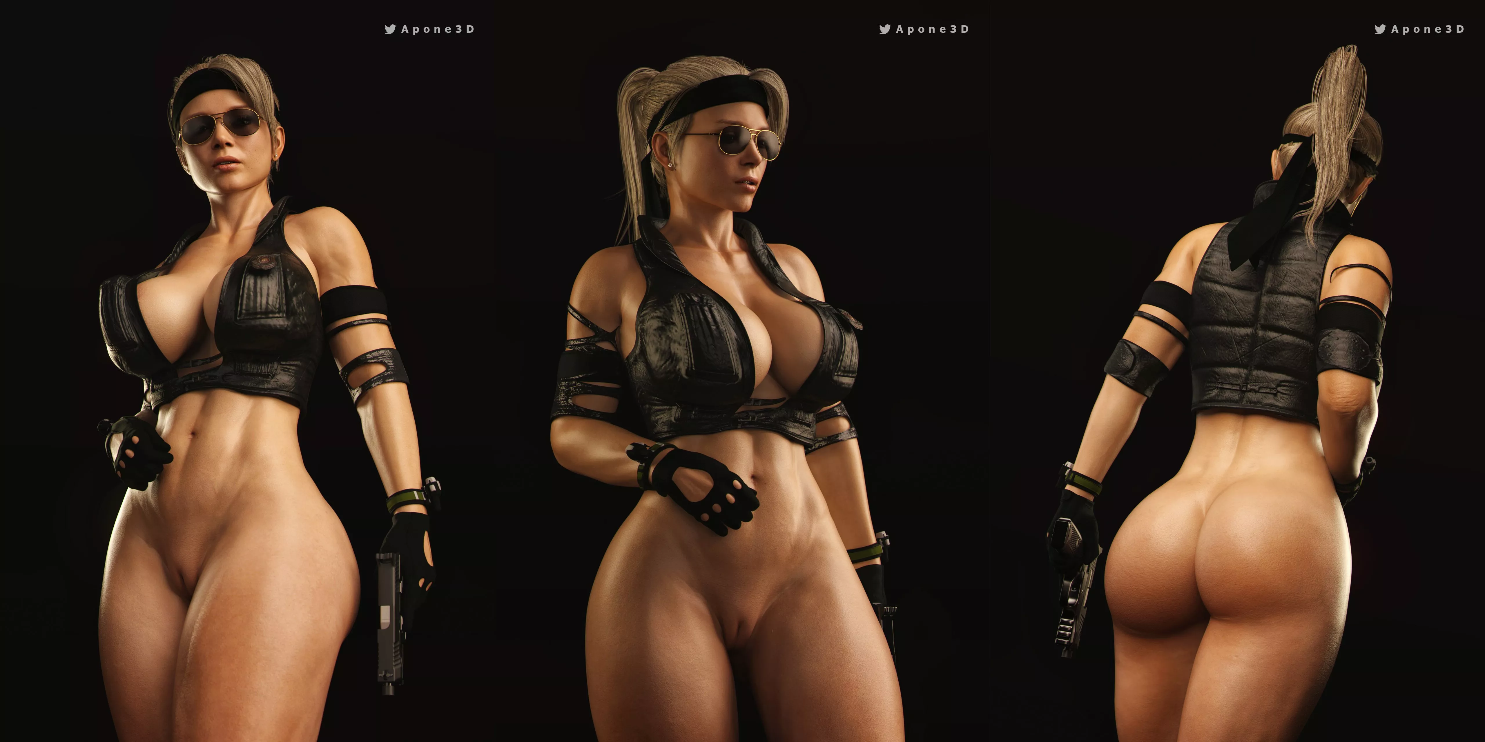 Sonya Blade (Apone3D) [Mortal Kombat]