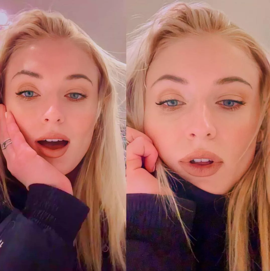 Sophie Turner needs a dick in her mouth.