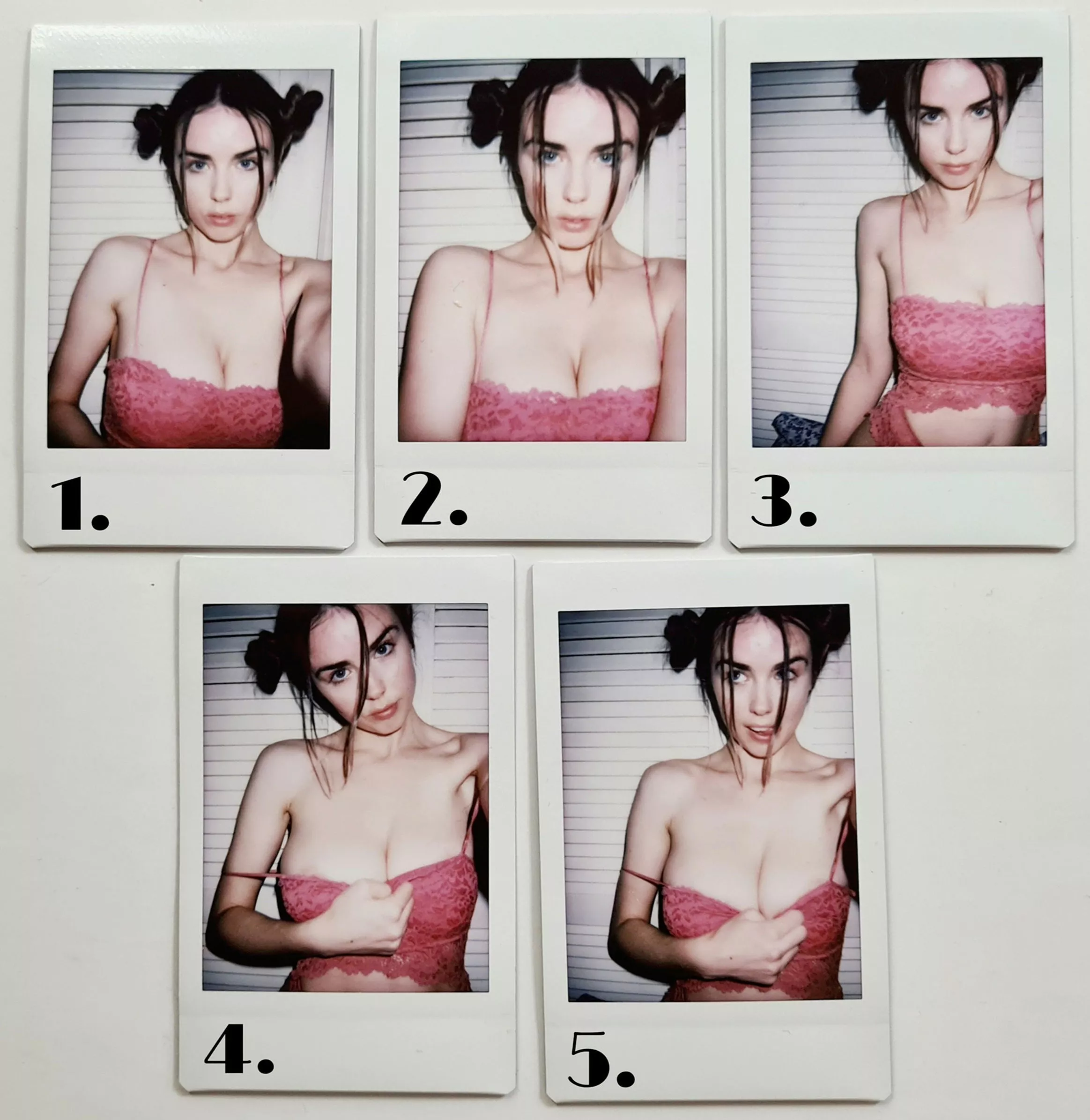 Space Buns Polaroids (new)