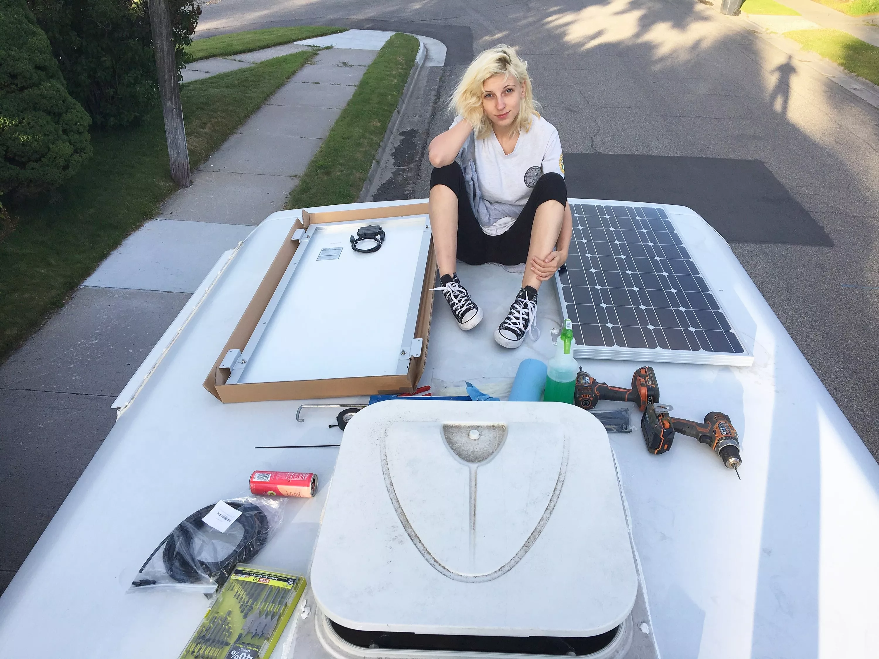 Spacegirl now has solar power â™»ï¸