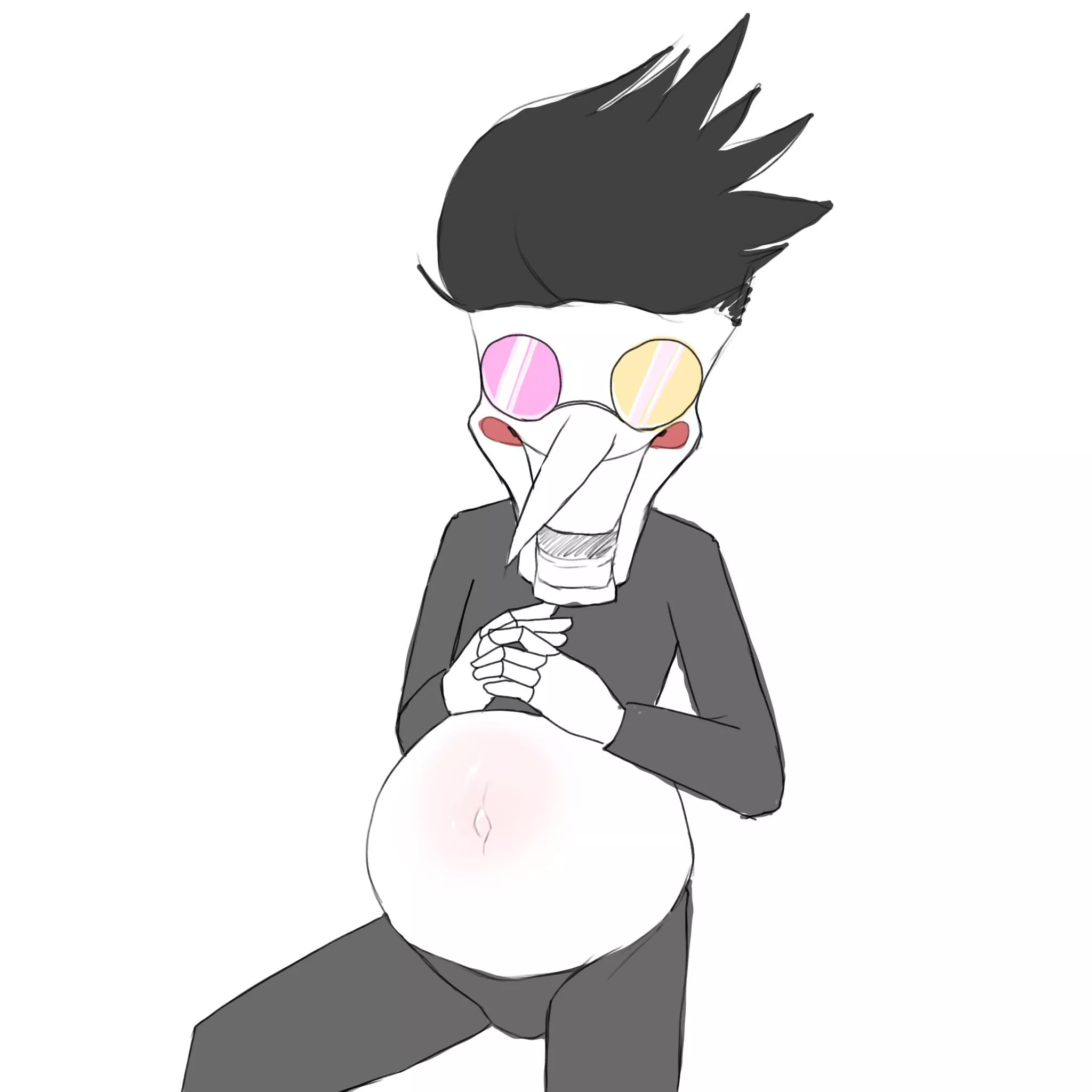 Spamton mpreg [art by me]