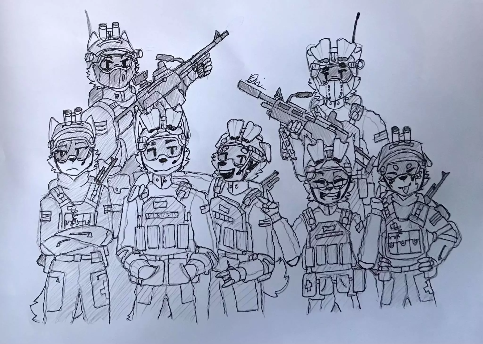 Spetsnaz x Navy Seals (art by me!)