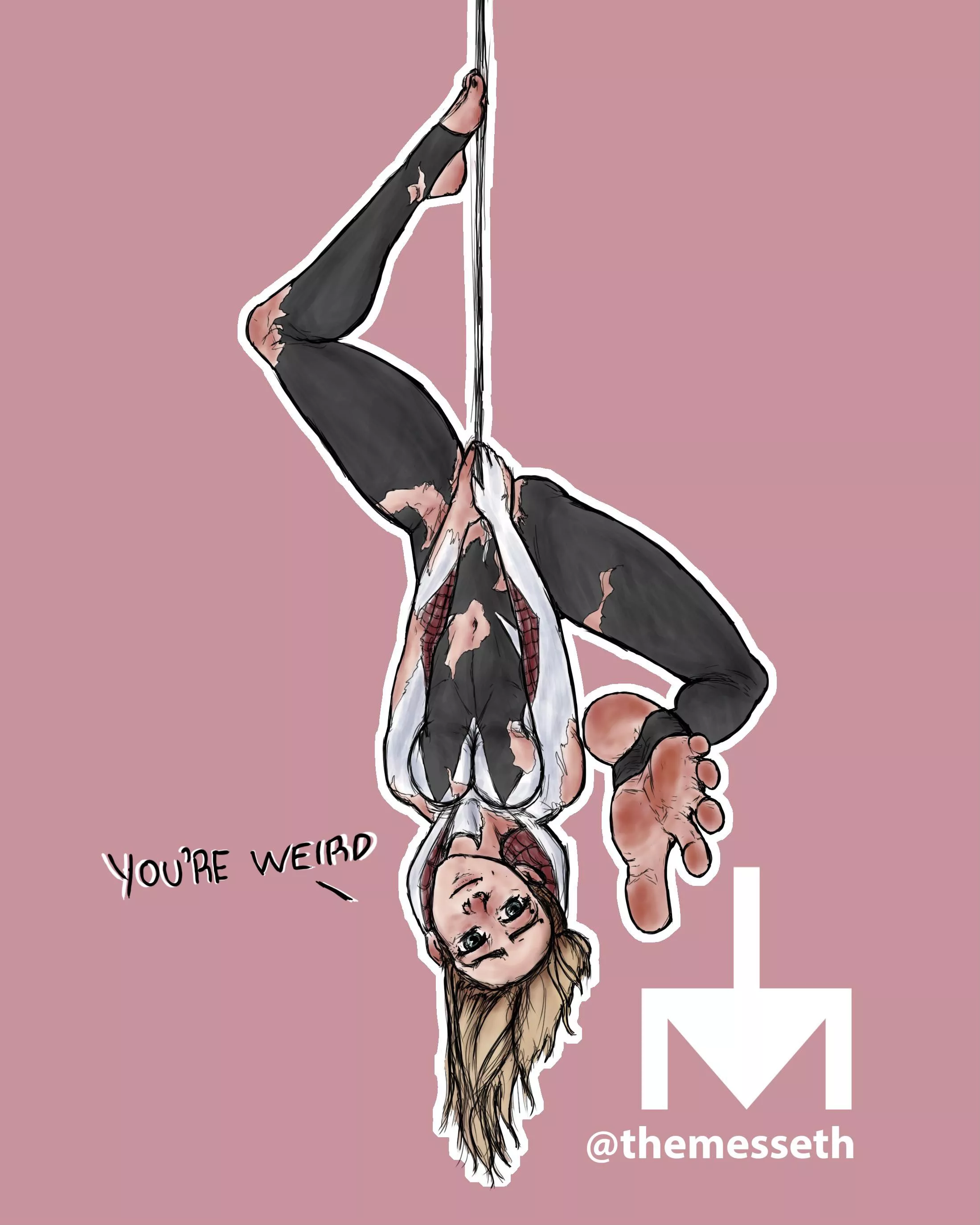 Spider-Gwen is mean (themesseth) [IntotheSpiderVerse]