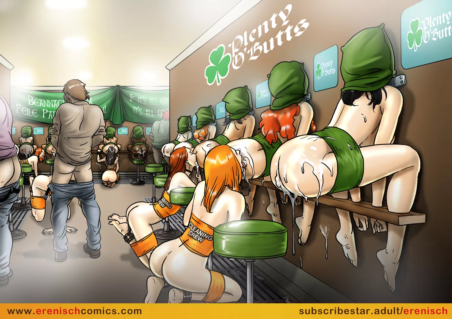 St patricks day butts (erenisch) [erenisch]