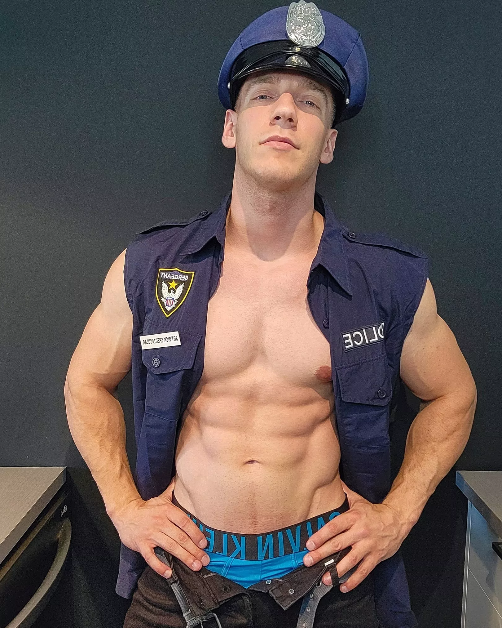 Stay out of trouble 😈 or you may get arrested 😏 🍆