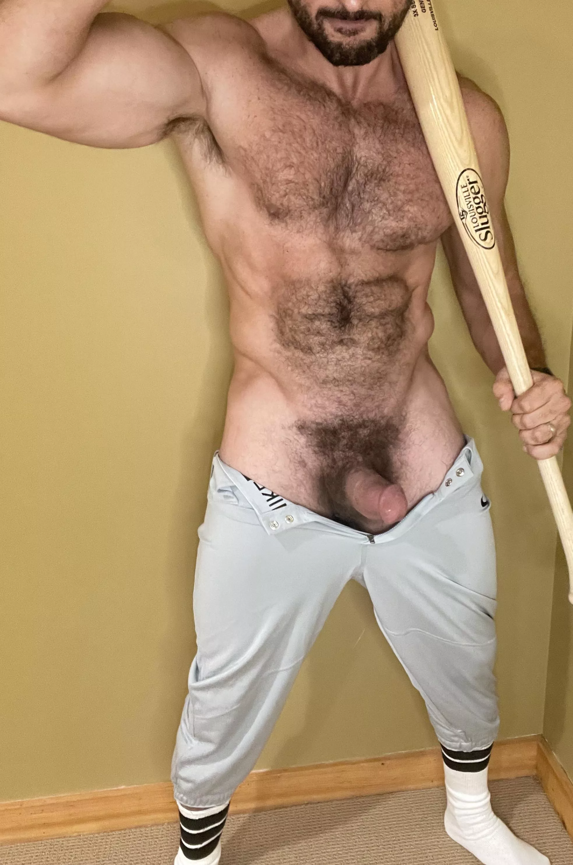 Step up to the plate and smell my pits.