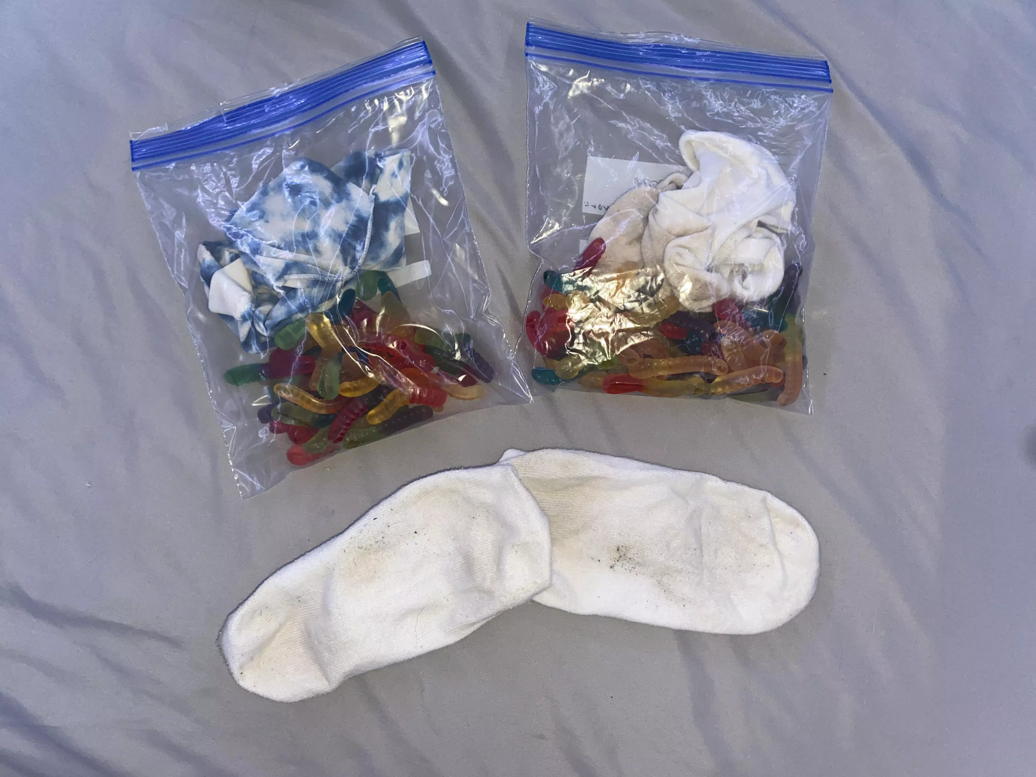 stinky gym socks and feet sweat infused gummies- could you handle a taste? [selling] quick!