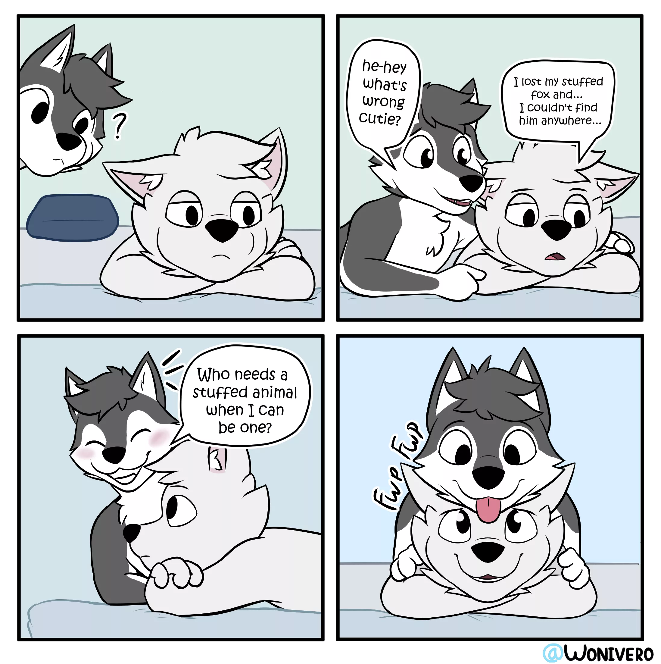 Stuffed Animal (comic by me)