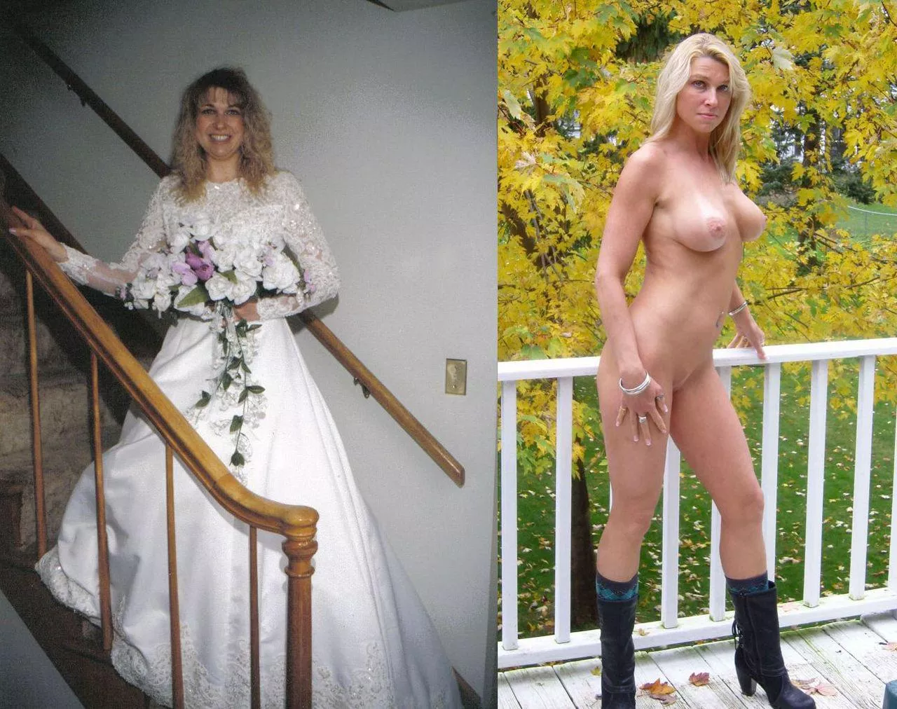 Stuffy Bride to confident MILF