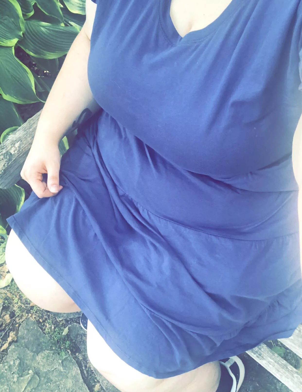 Summer blues dress