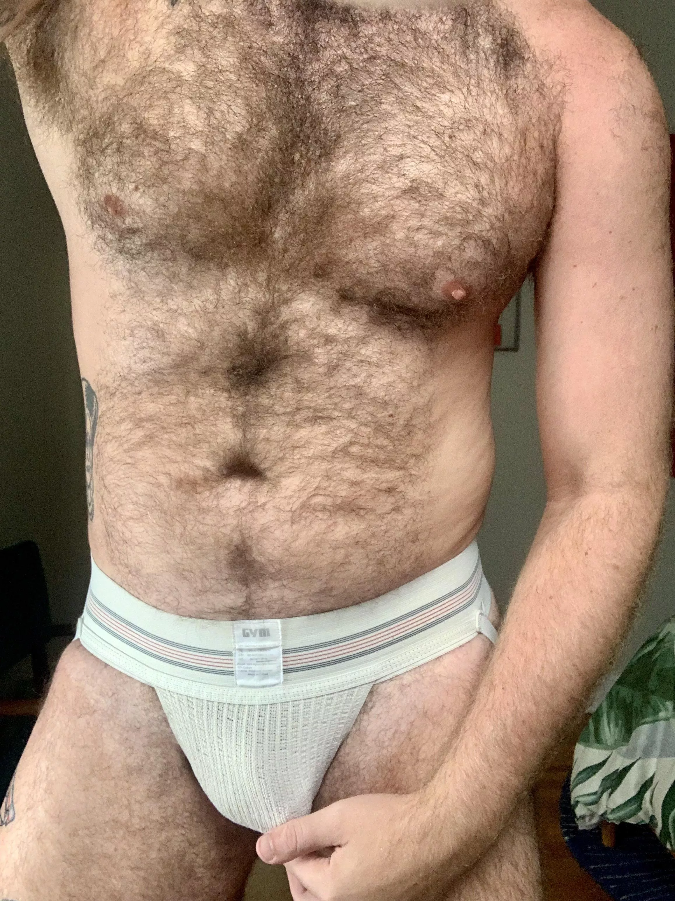 Sunday jock day.