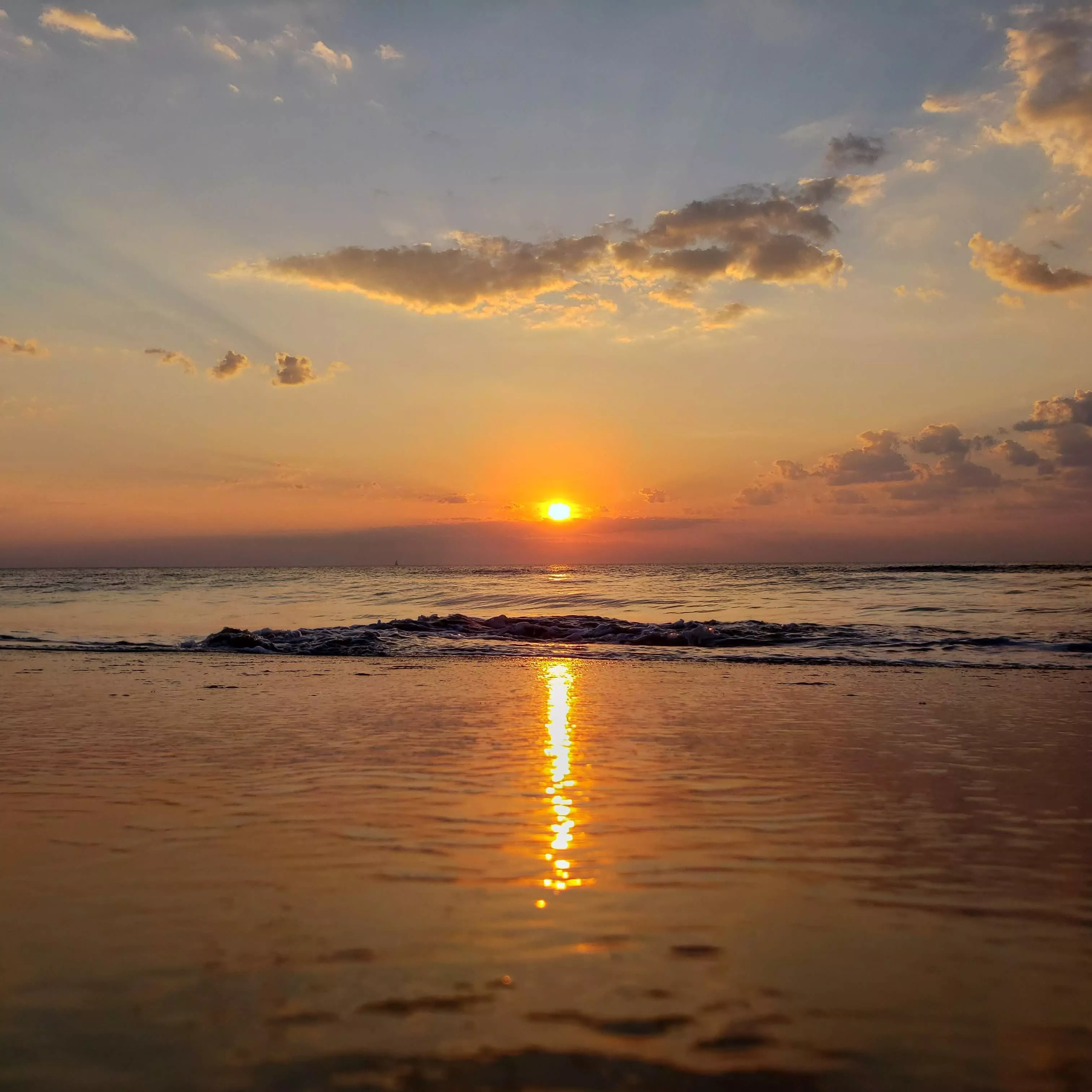 Sunrise at Virginia Beach, VA