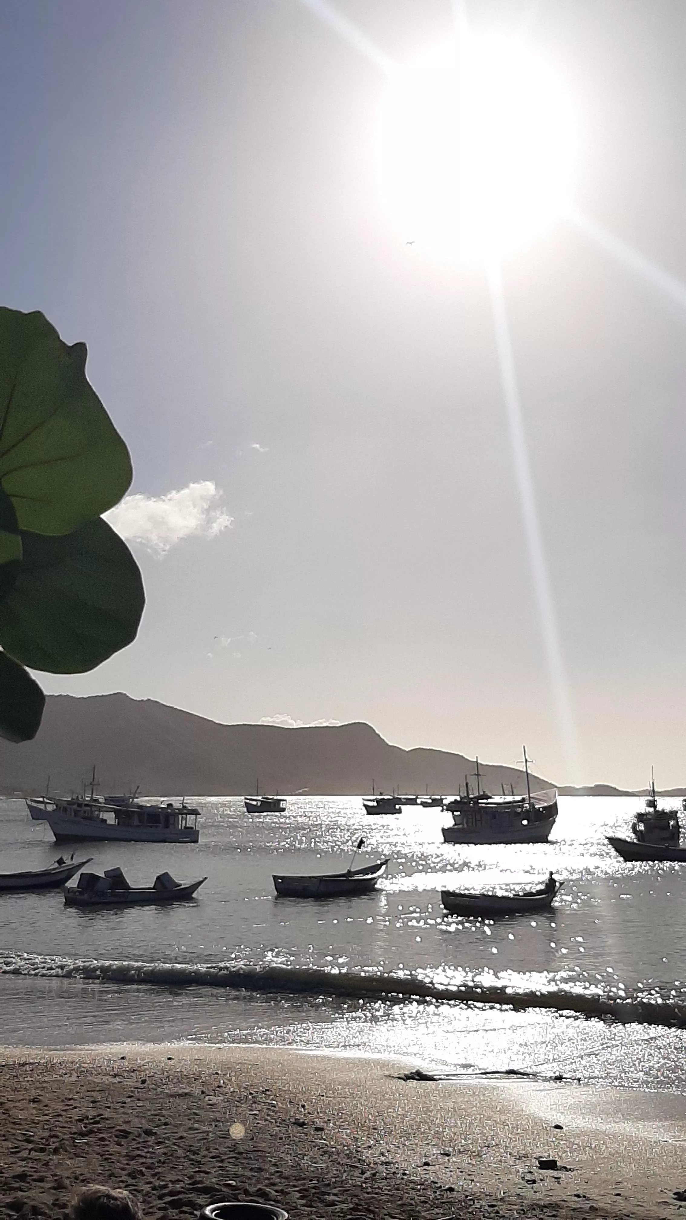 Sunset at Juan Griego beach, Venezuela