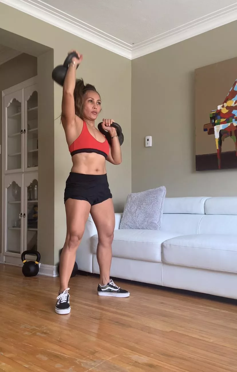 Super fit milf at 53