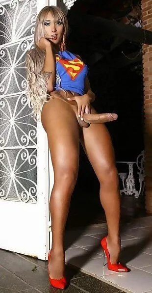 Super TGirl With Her Magic Stick