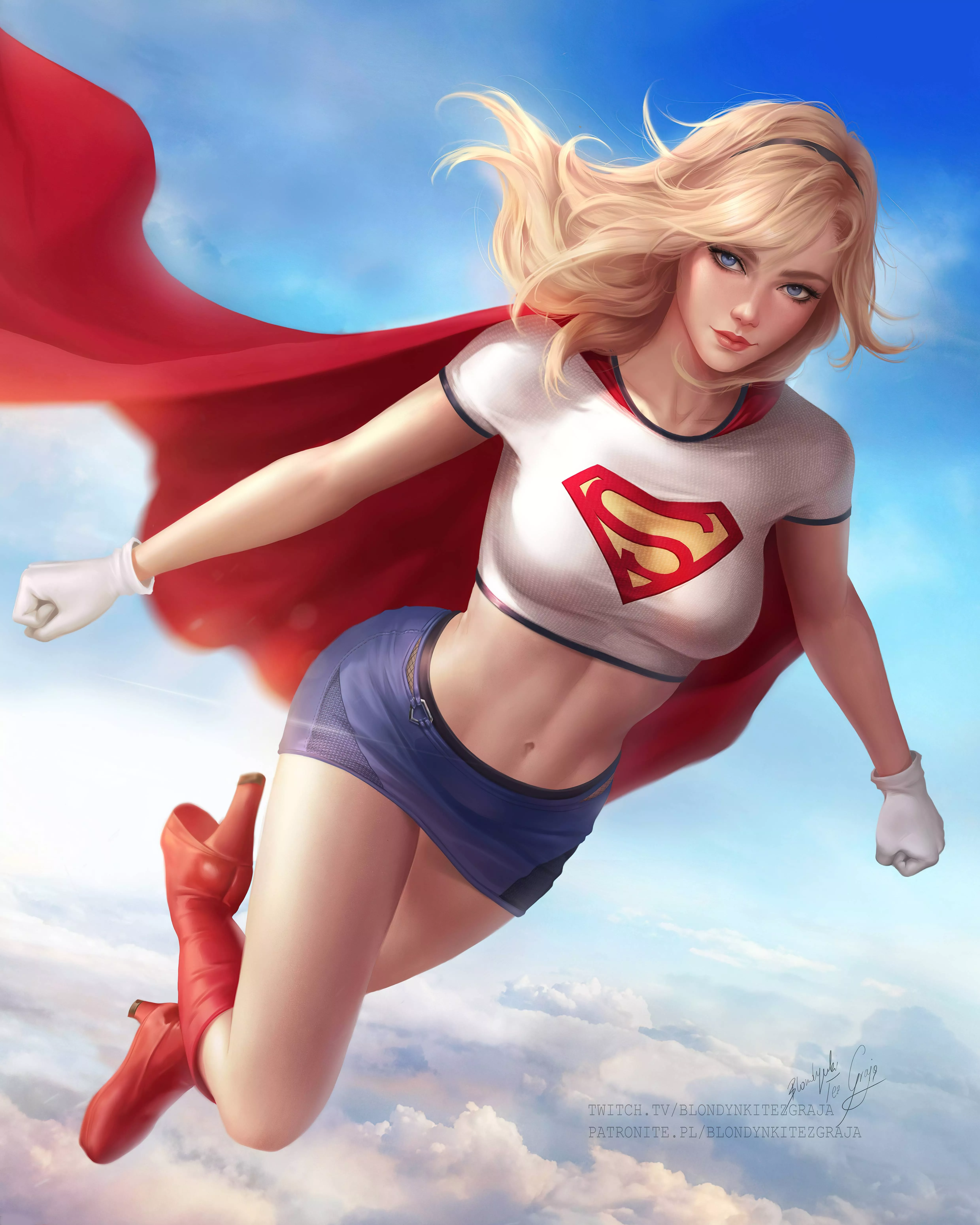 Supergirl - (DC Comics) - [Blondynkitezgraja]