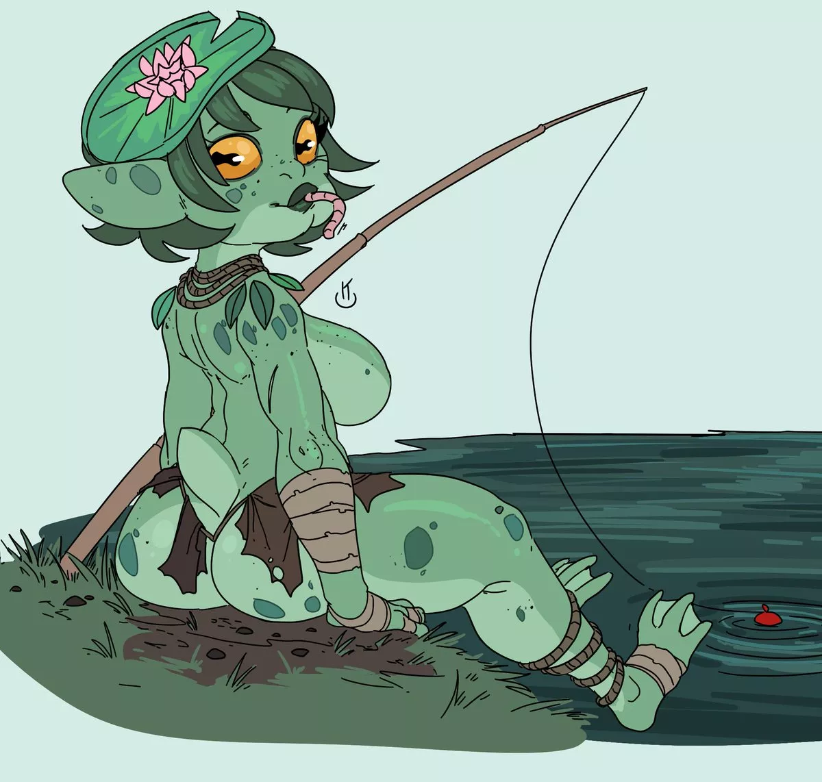 Swampstalker Goblin, by @KanekuoYT