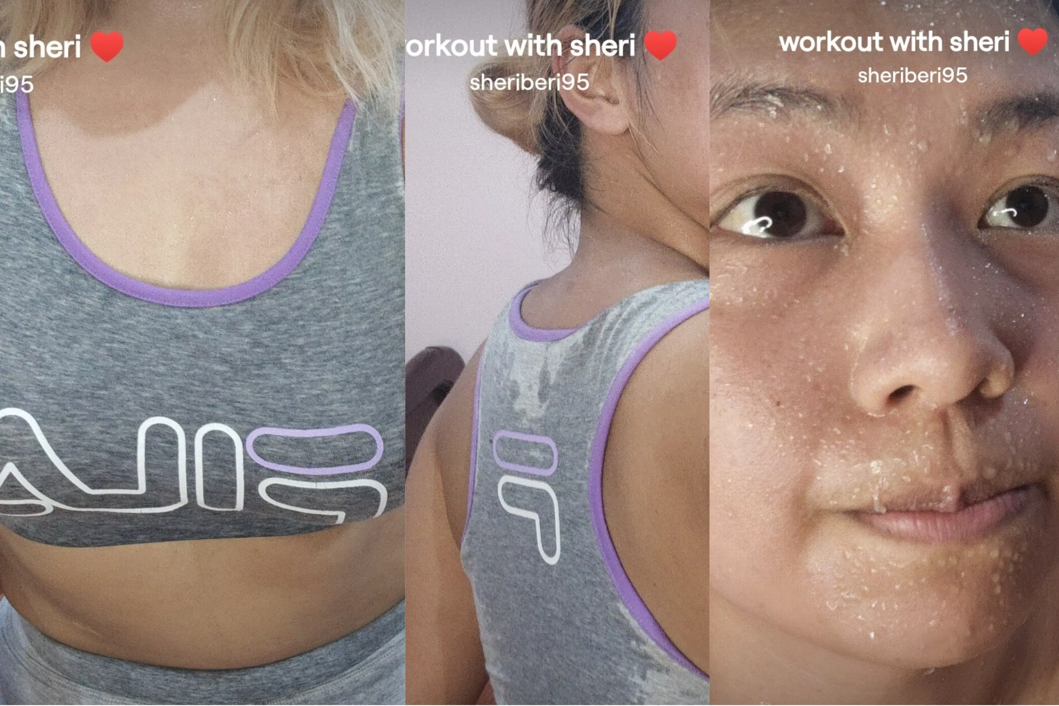 sweaty workout on twitch today!!!