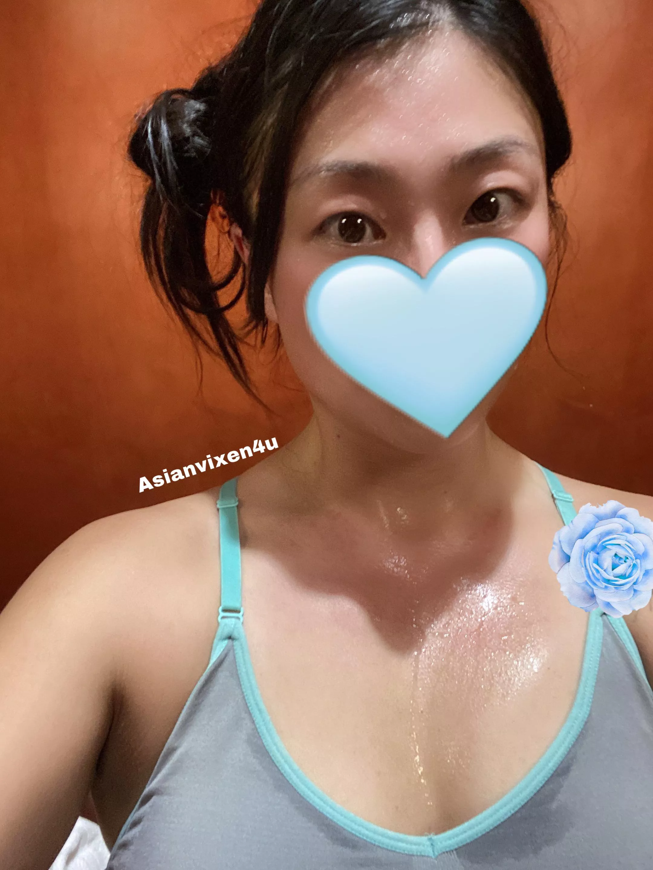 Sweaty workout time