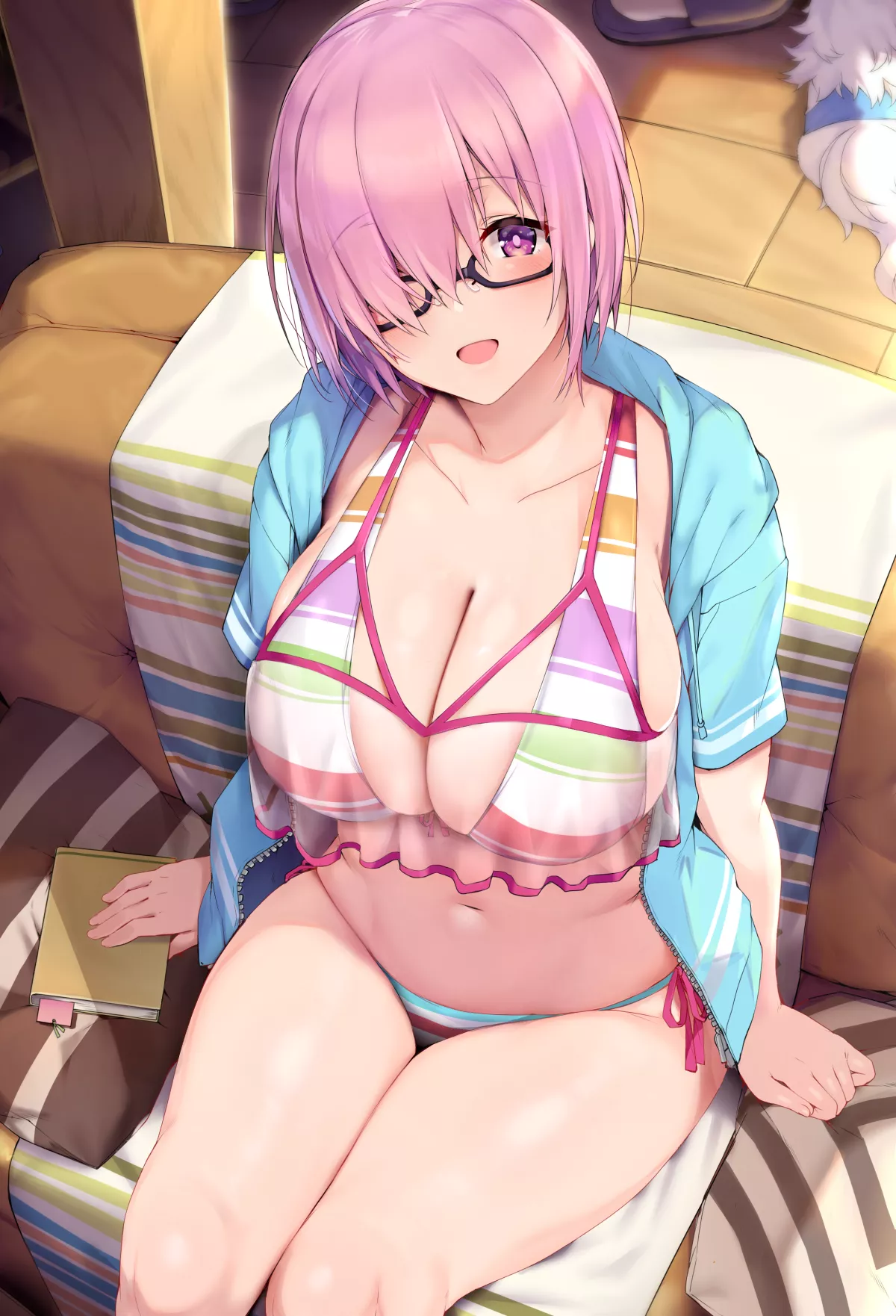 Swimsuit Mashu (Blue_Gk)