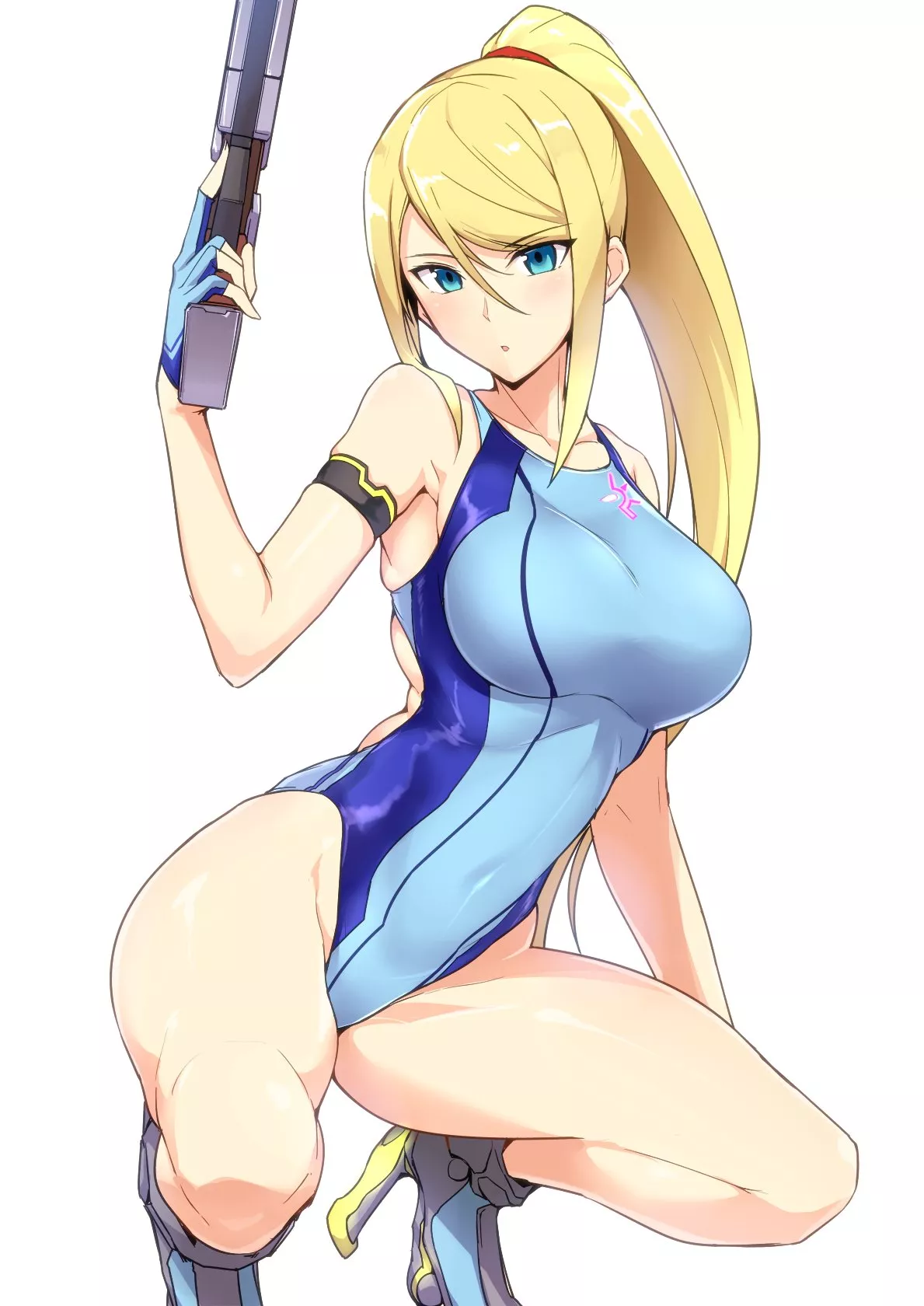 Swimsuit Samus (Halcon) [Metroid]