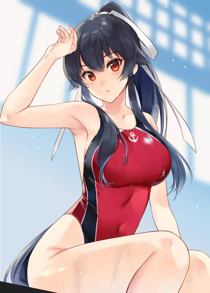 Swimsuit Yahagi (Kancolle) [Kantai Collection]