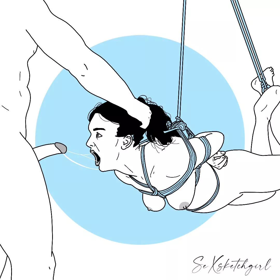 Swinging (by Sexsketchgirl)