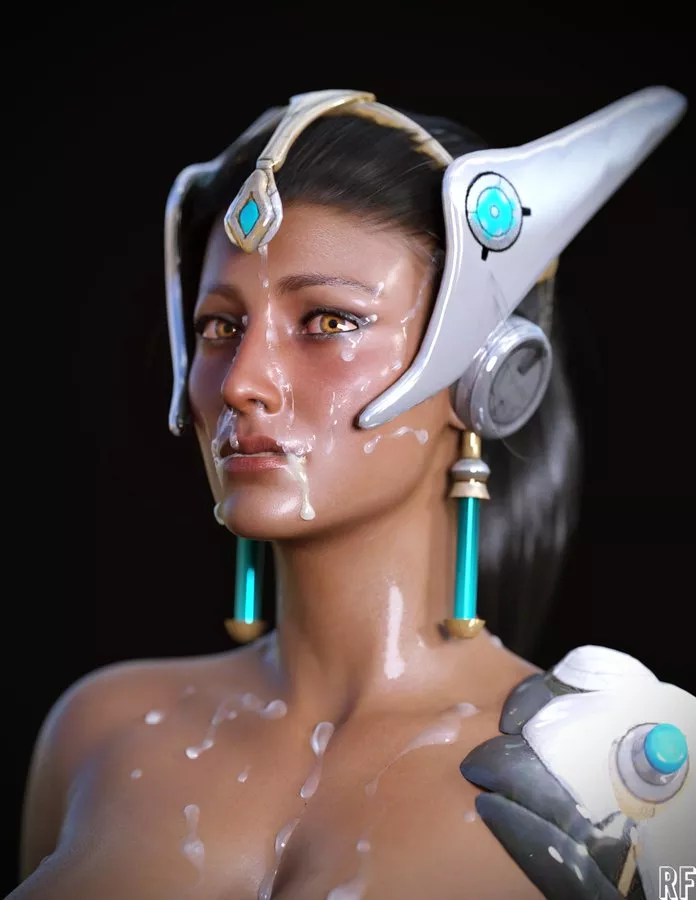 Symmetra by (@rude frog) on twitter