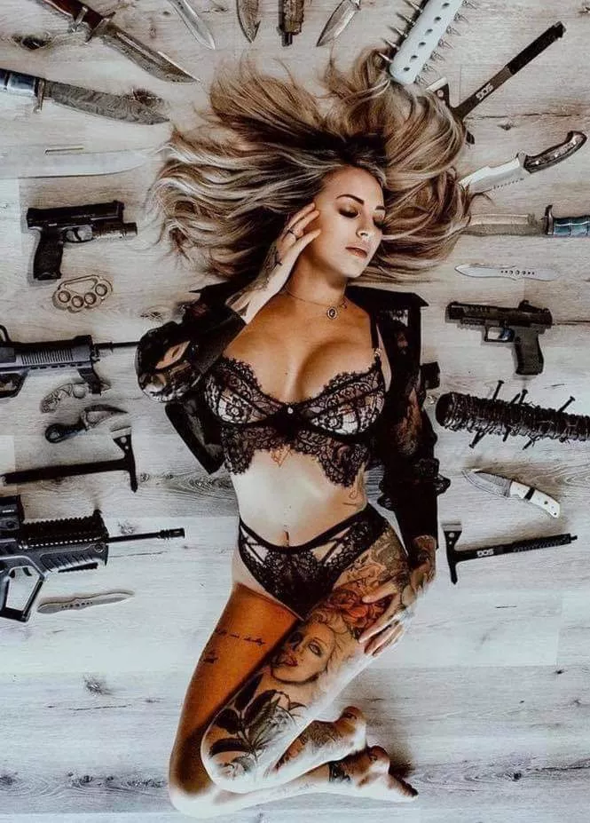 Tatts and weapons