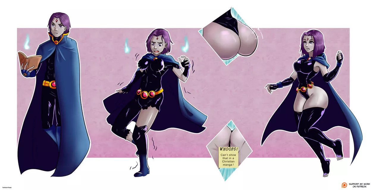 Teen Titans: Raven MTF By TheMightFenek