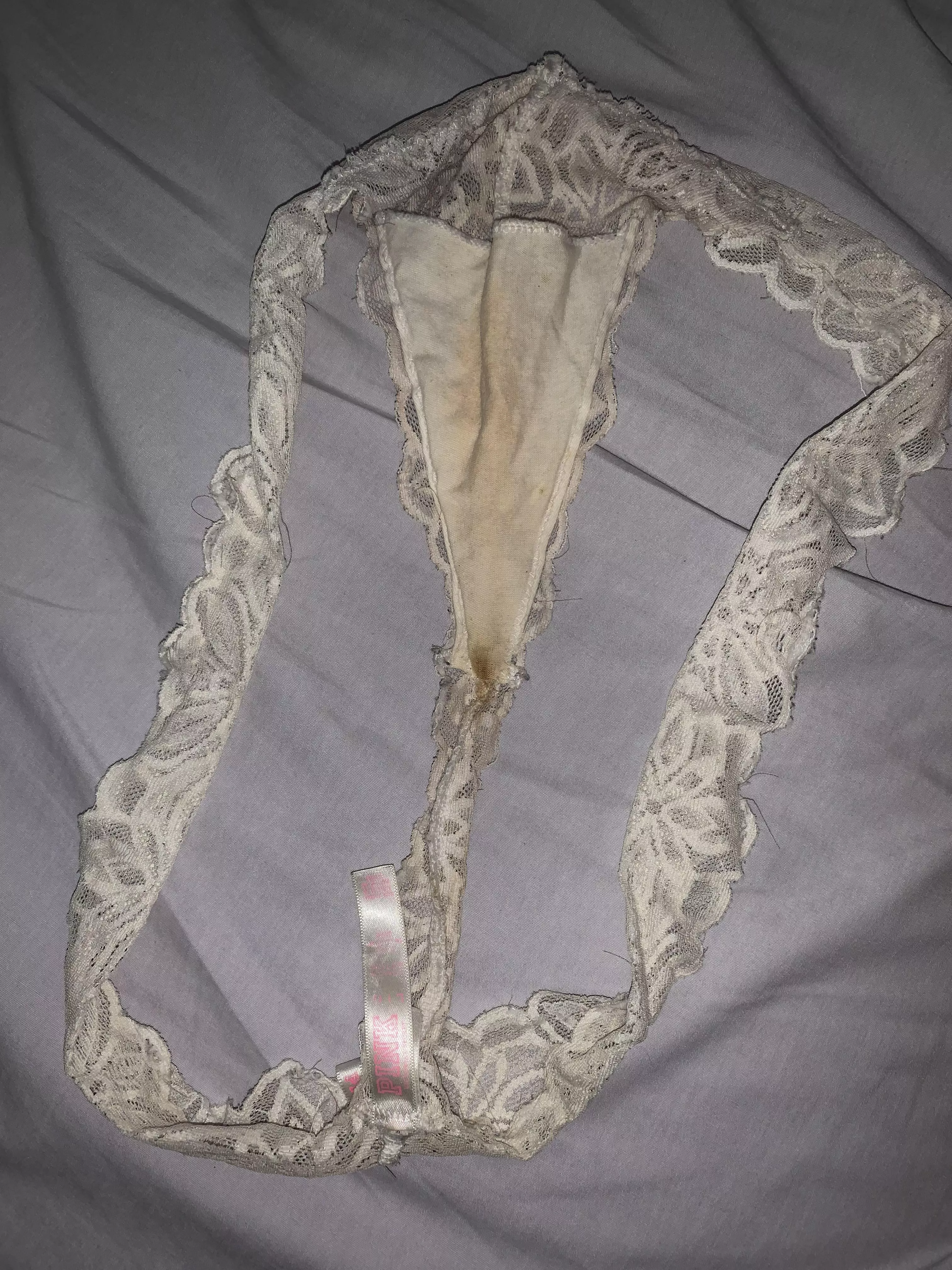 Tell me whose panties I should wrap around my cock next. Go to r/usedpanties and tell me which girls thongs you wanna see around my cock.