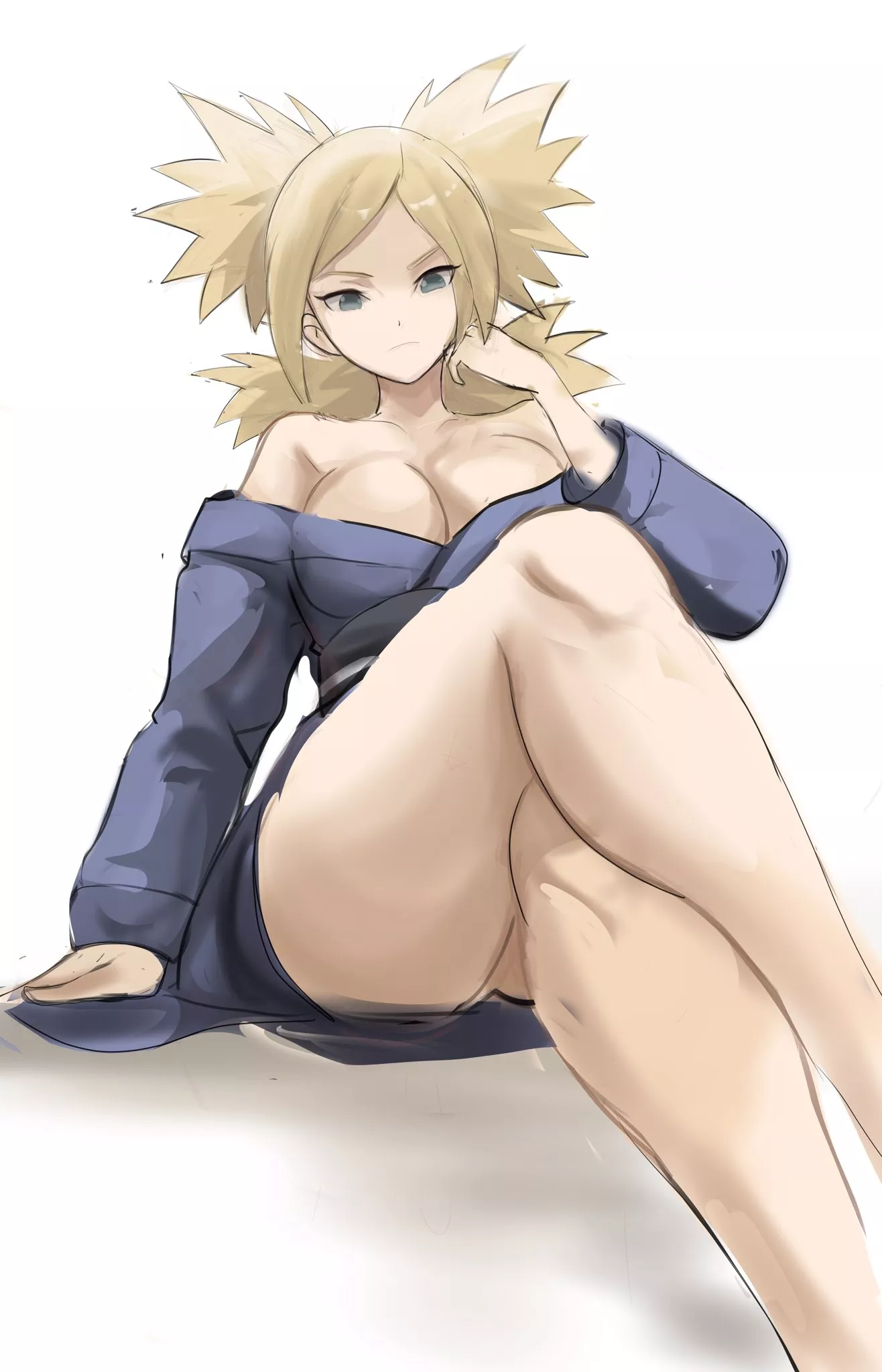 Temari has some plump thighs & sexy legs