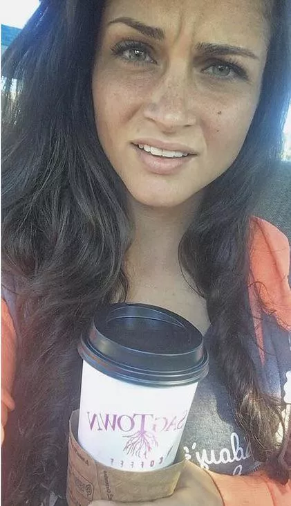 That face she makes after you tell her you jerked off in her coffee