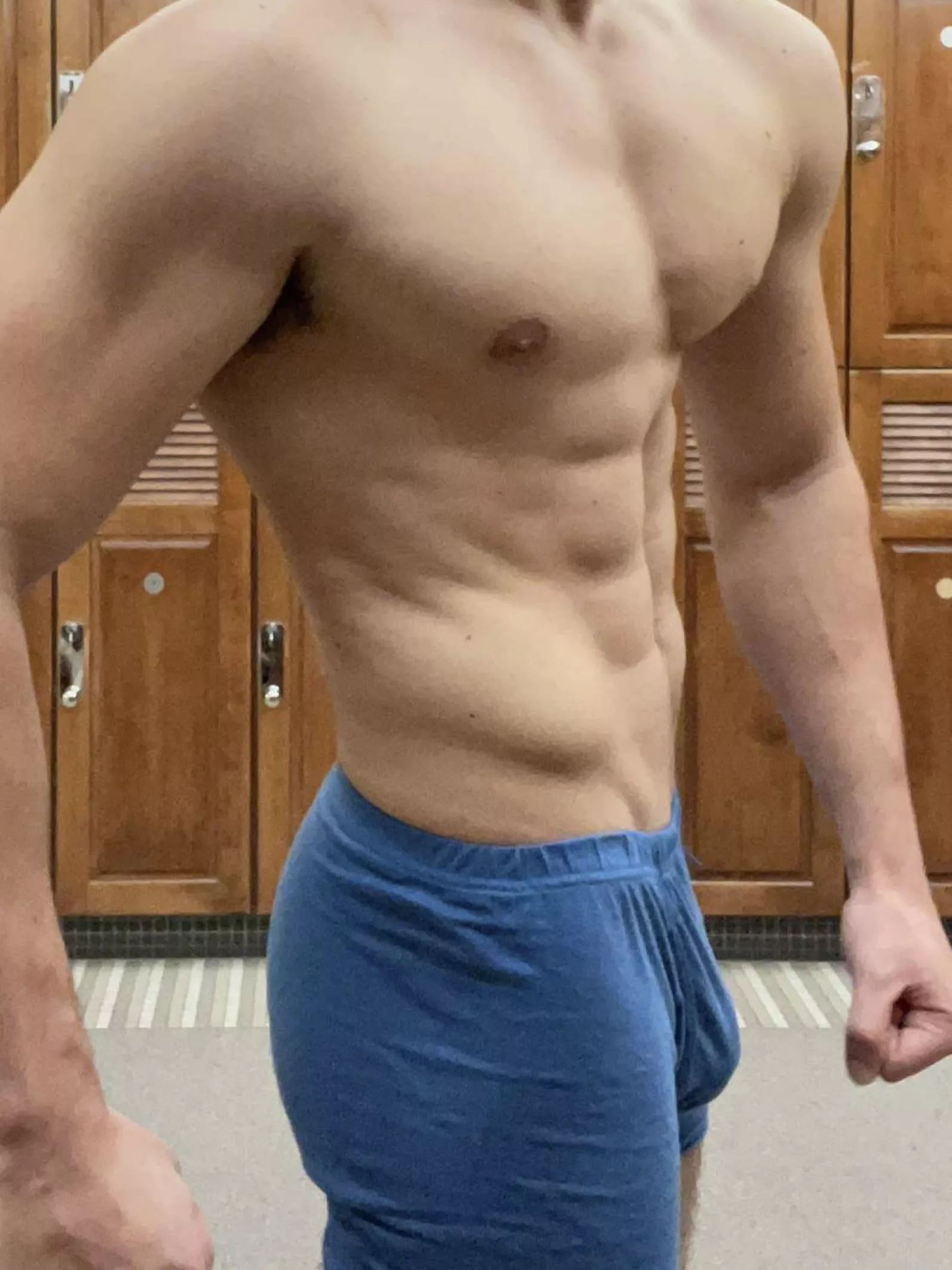 That locker room bulge tho