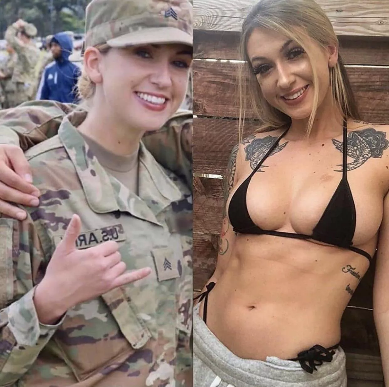 The Army builds great bodies