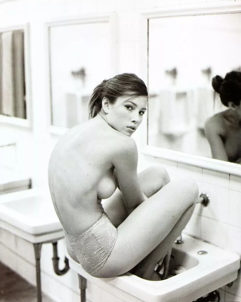 The ever tempting Jessica Biel