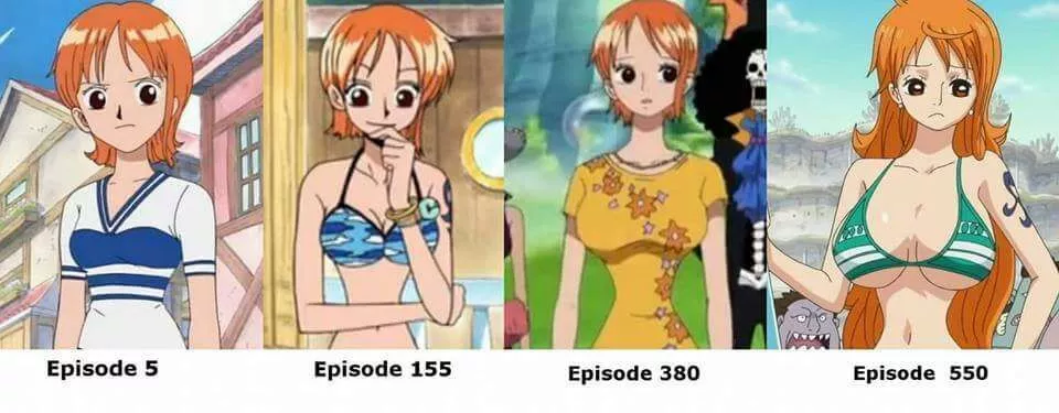 The evolution of Nami