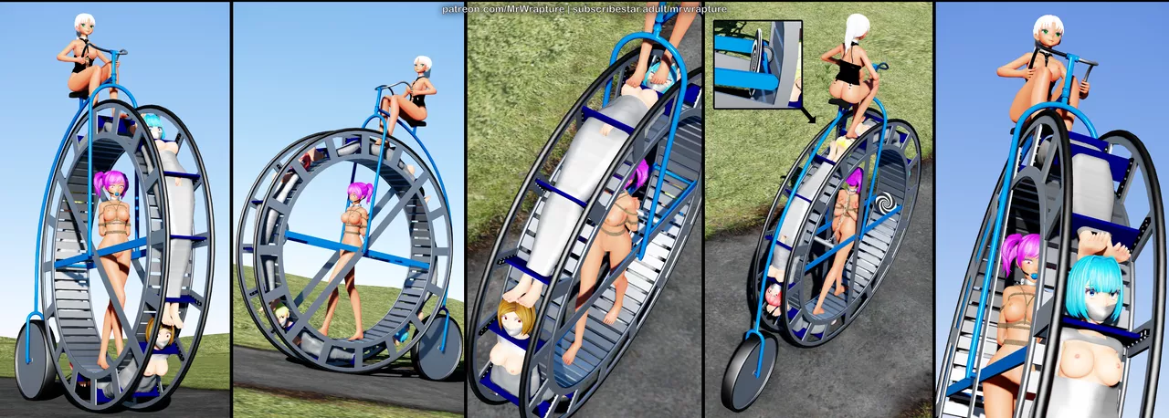 The High Bondage Wheeler Bike [3D]