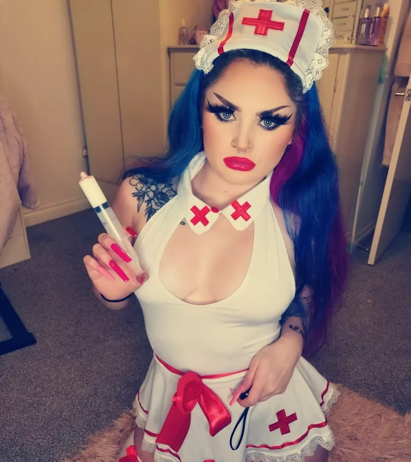 the nurse will see you now... ;)