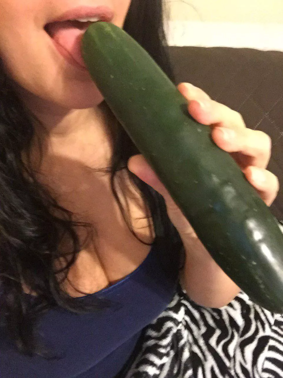 The only action I'm having currently is with a cucumber. 40[f]