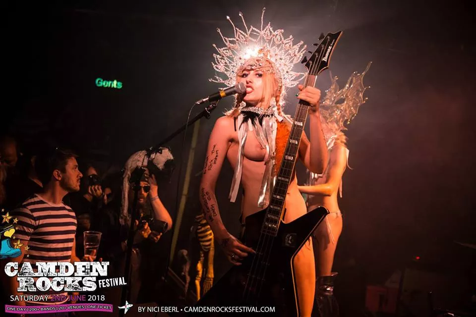 The SoapGirls at Camden Rocks Festival 2018