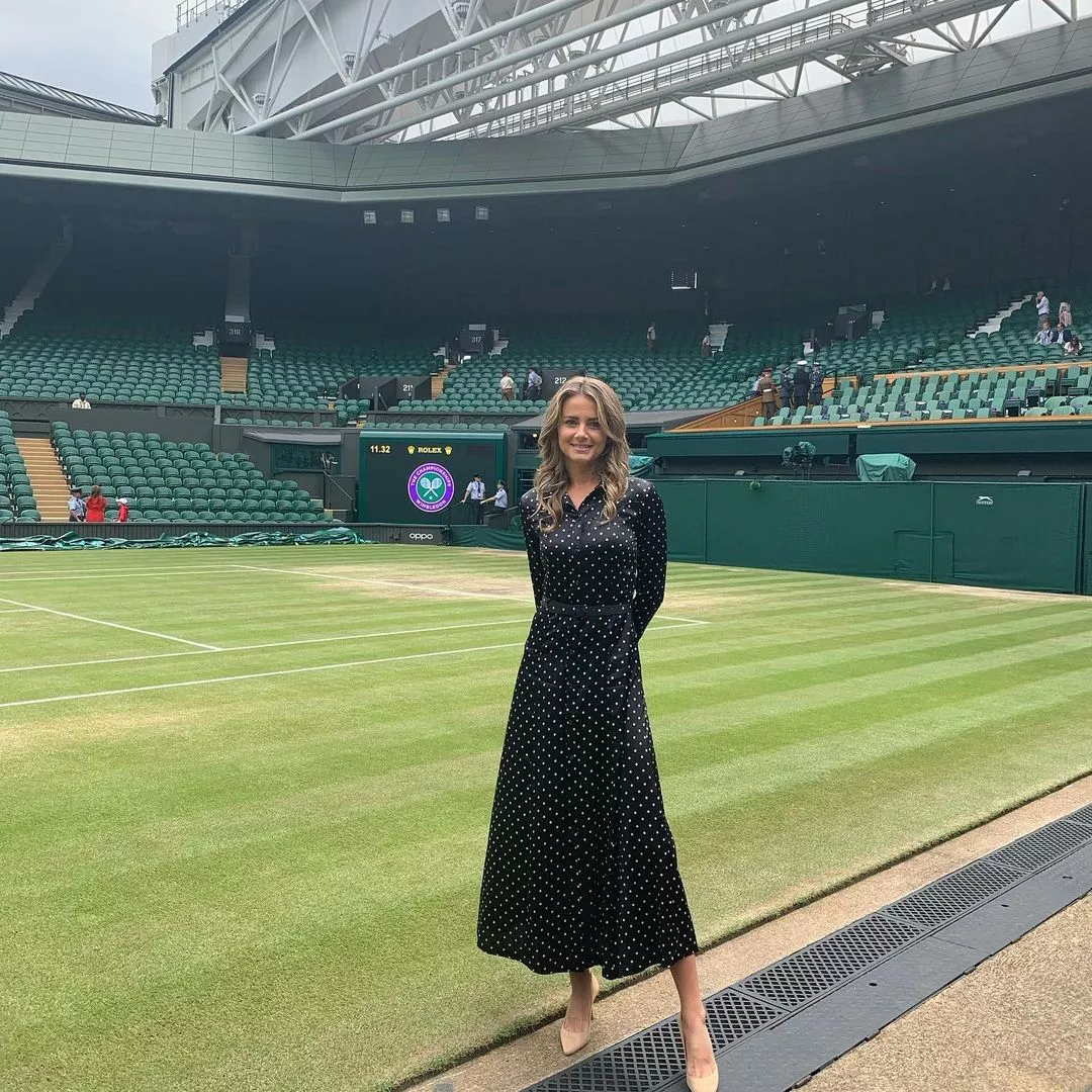 The stunning Daniela Hantuchova , hope you donâ€™t mind sheâ€™s fully clothed in this one ðŸŽ¾.